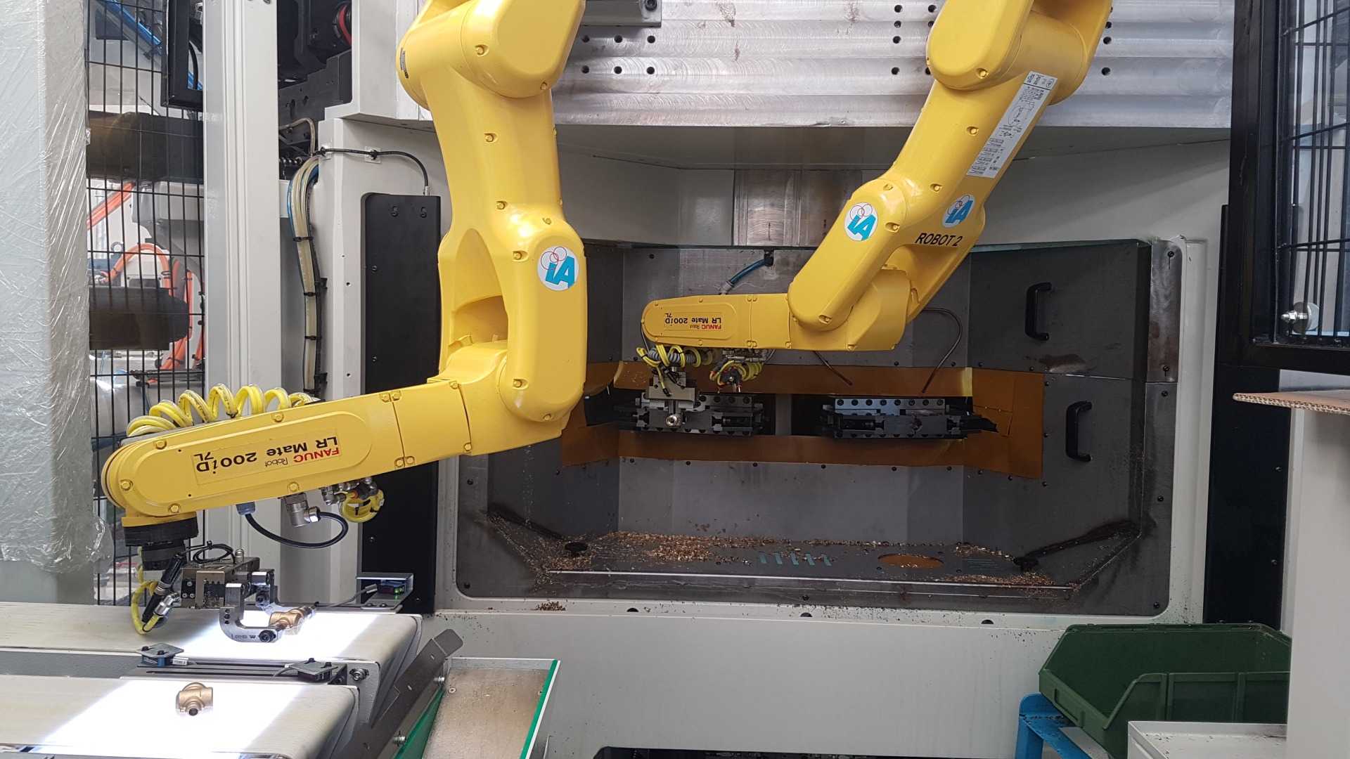 Automazioni Industriali Impianto Robotizzato Di Carico Scarico