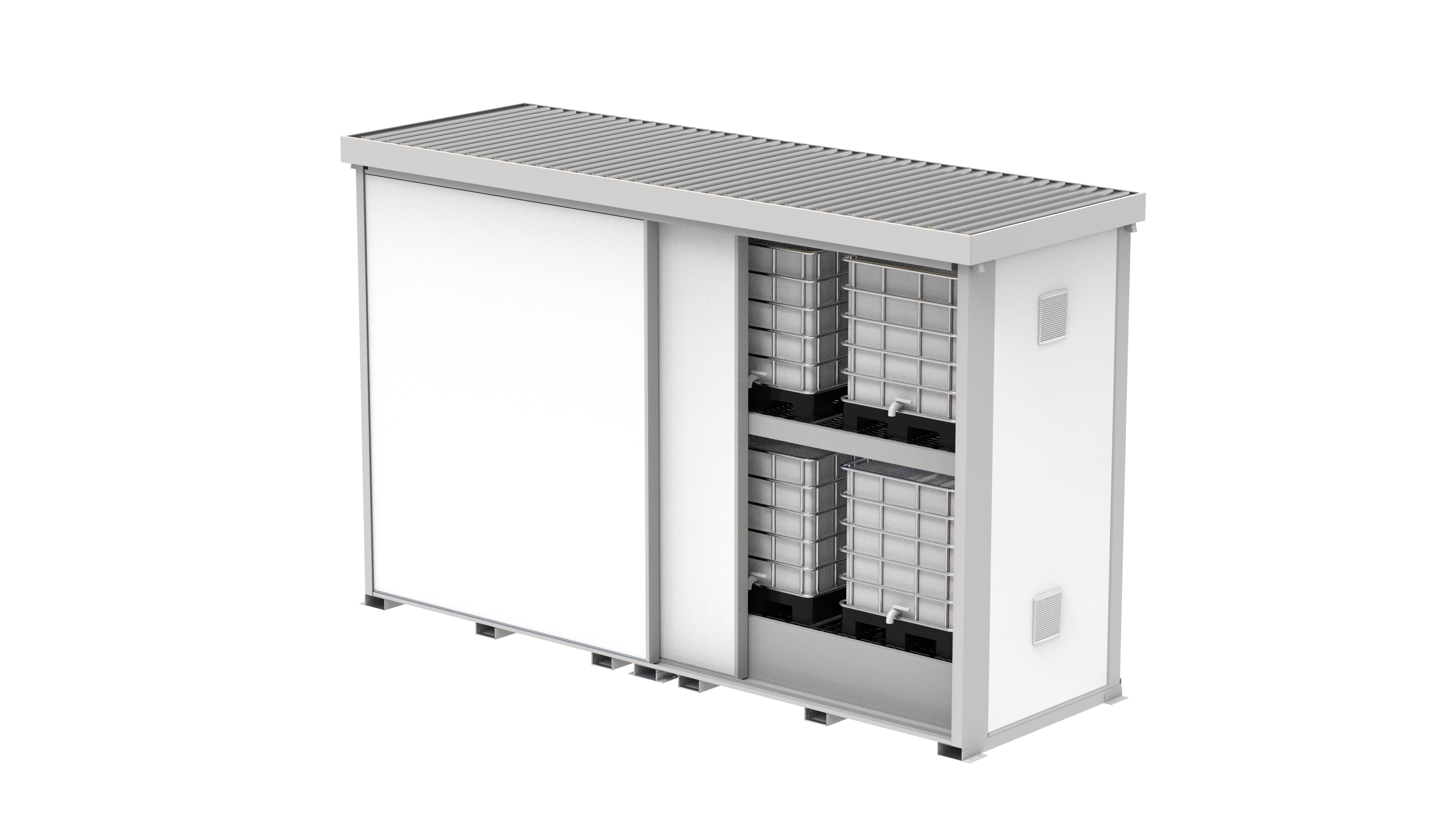 NU0VA SERIE DI CONTAINER COIBENTATI E GRECATI