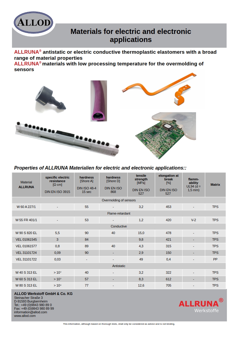 TPE conduttivi elettrici