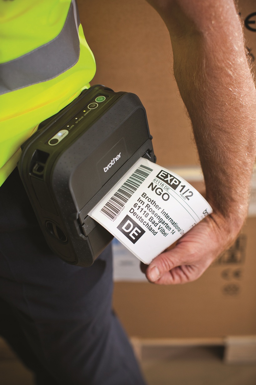 Stampanti portatili per etichette e ricevute serie RJ