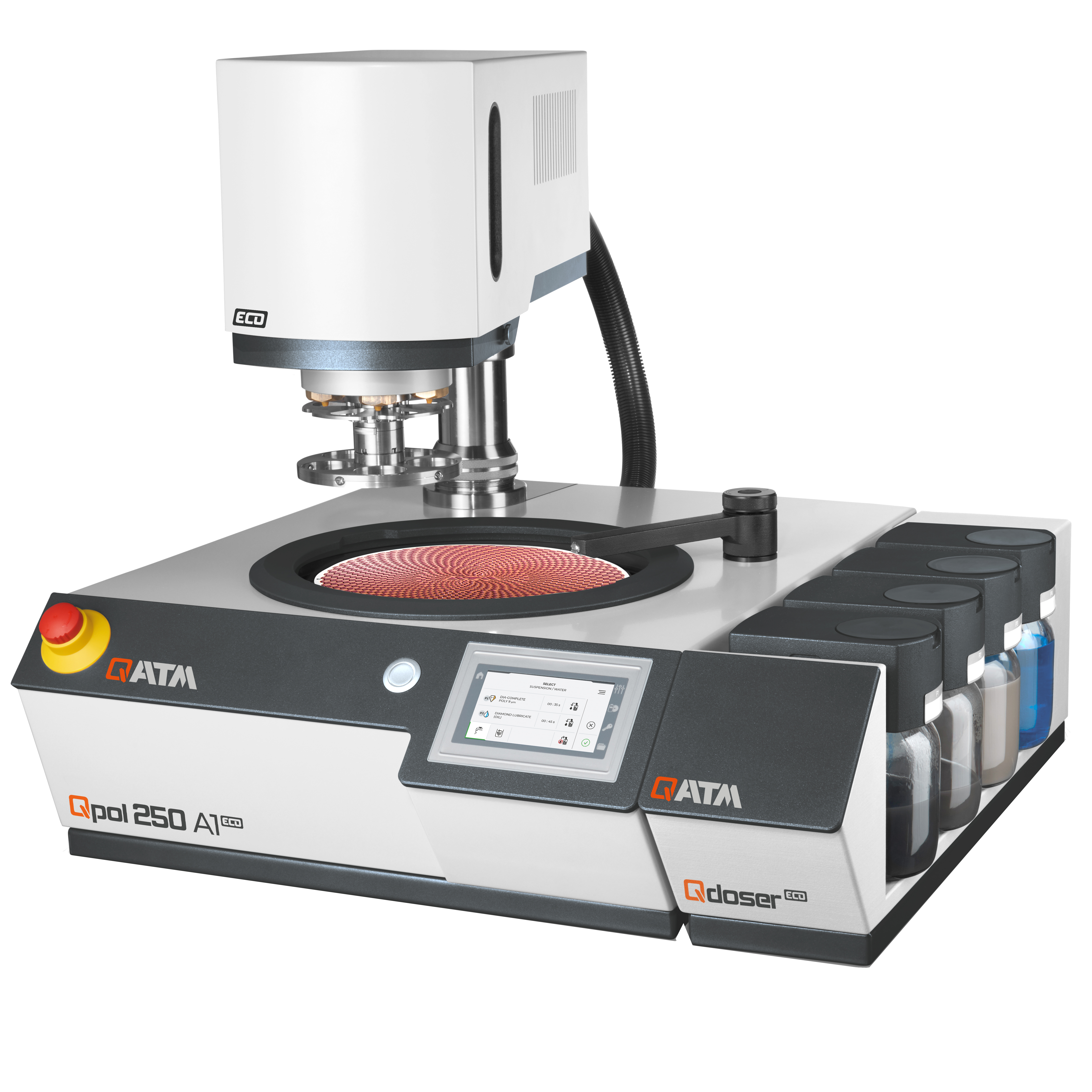 Pre-Levigatrice e Lucidatrice metallografica QPOL 250 A1-ECO