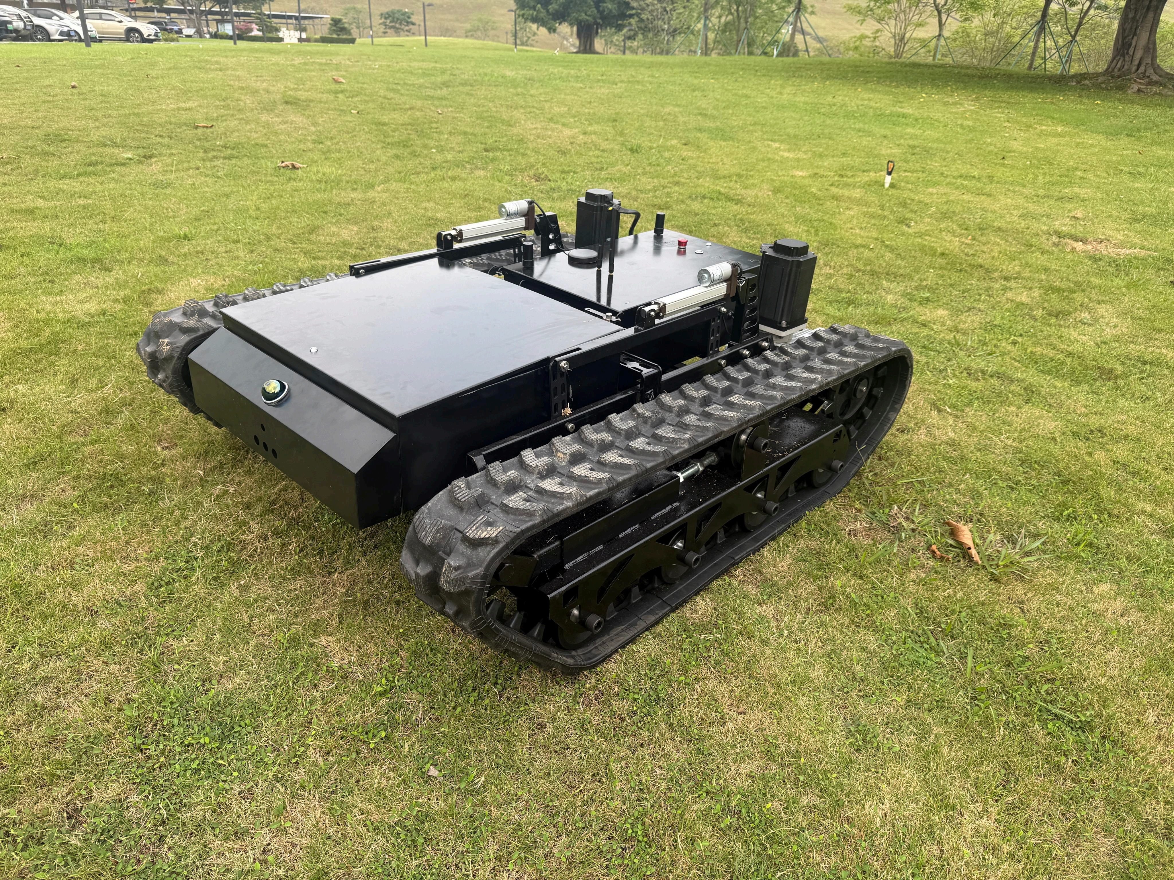 Fully automatic weeding robot