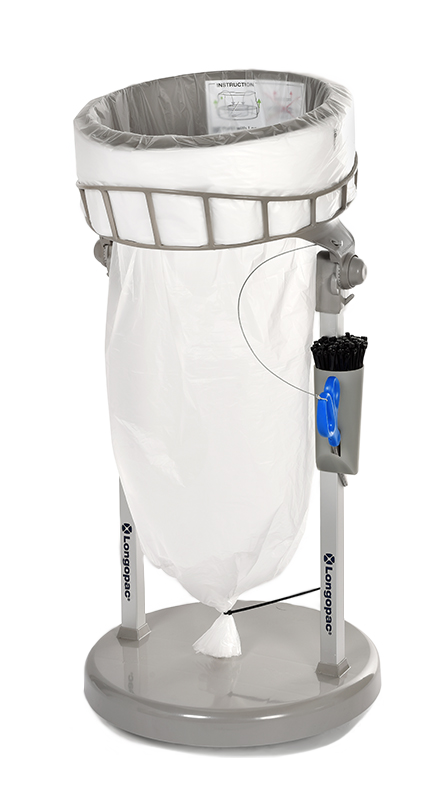 Longopac Stand Madi: cestino per la raccolta differenziata con sistema a sacco continuo