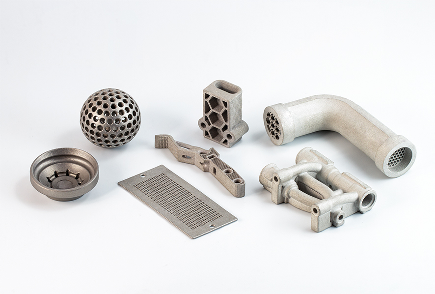 Additive manufacturing metallic parts