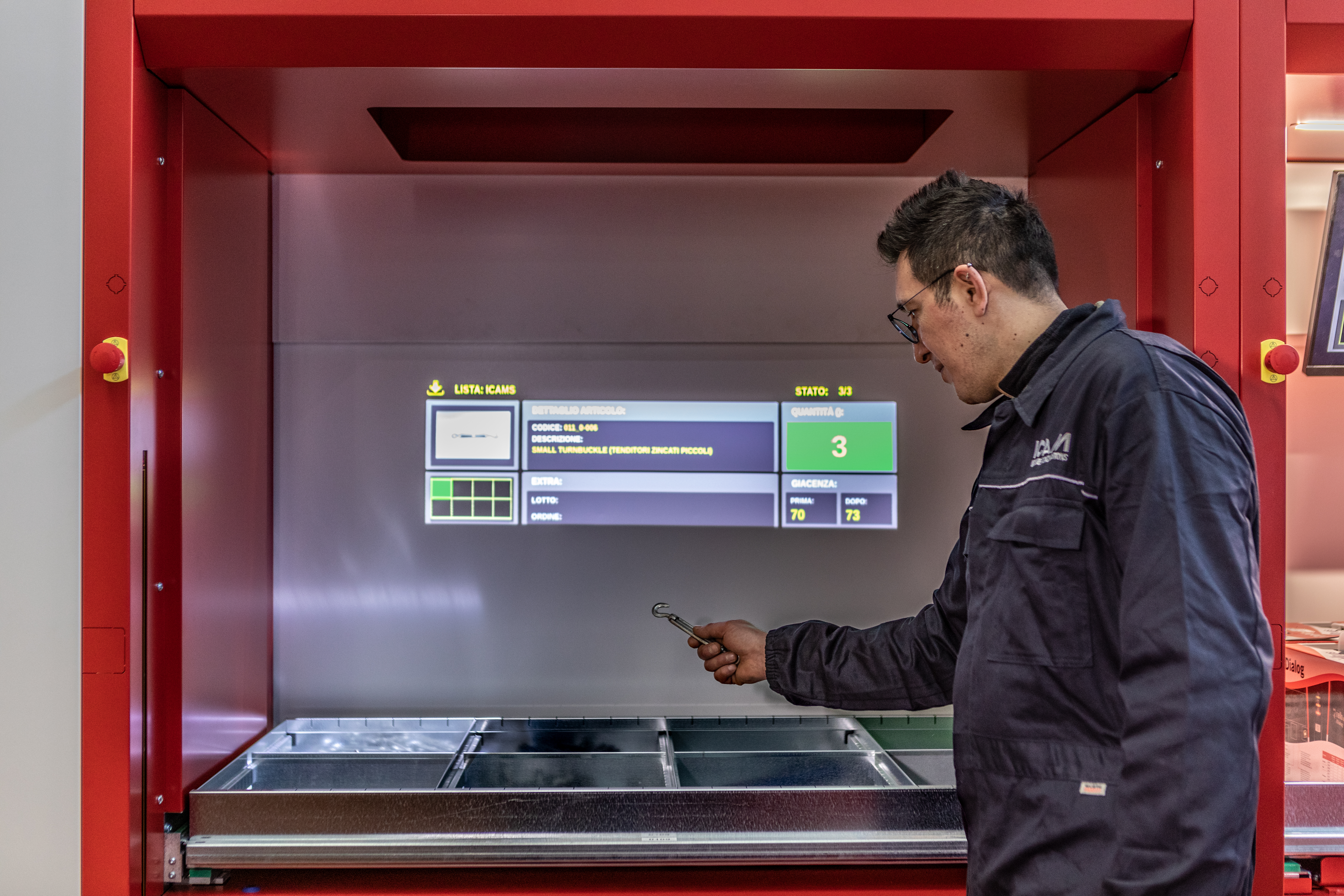 IRIDE, il sistema multimediale e interattivo per la gestione dei magazzini automatici