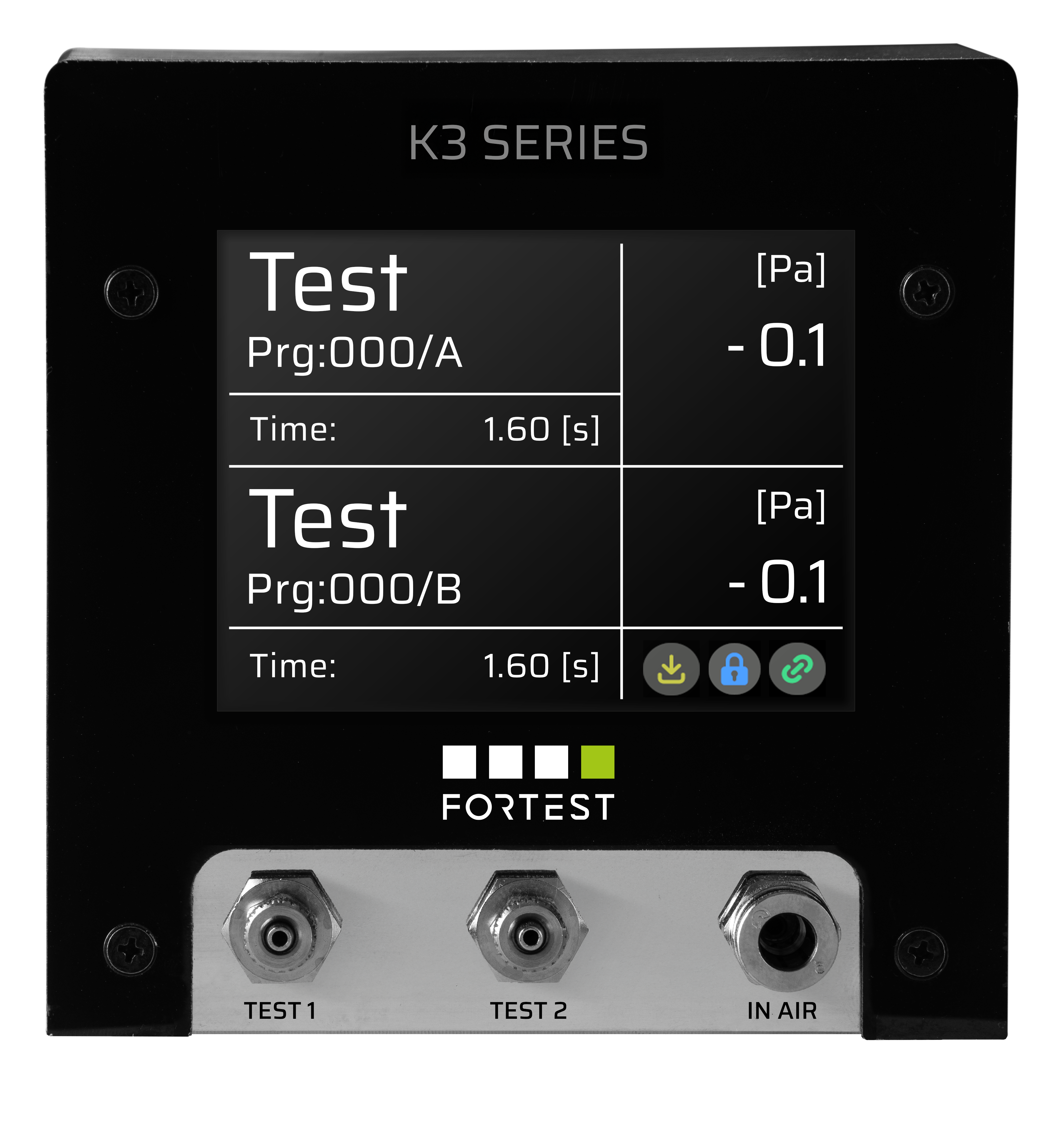 Strumento prova tenuta miniaturizzato bicanale K3890
