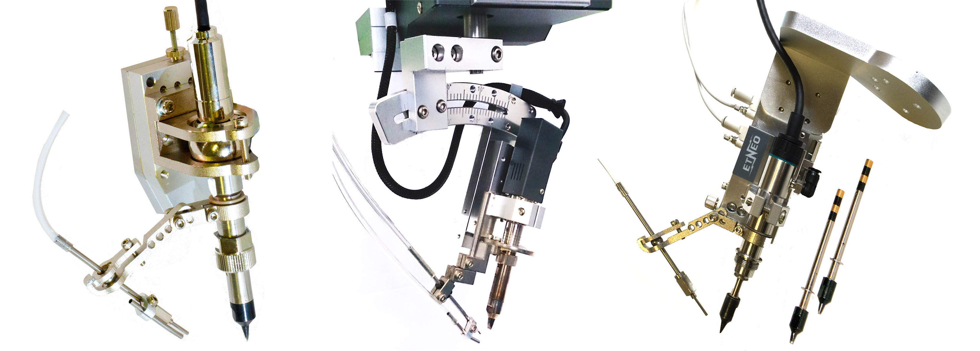 Teste saldanti Etneo per robotica