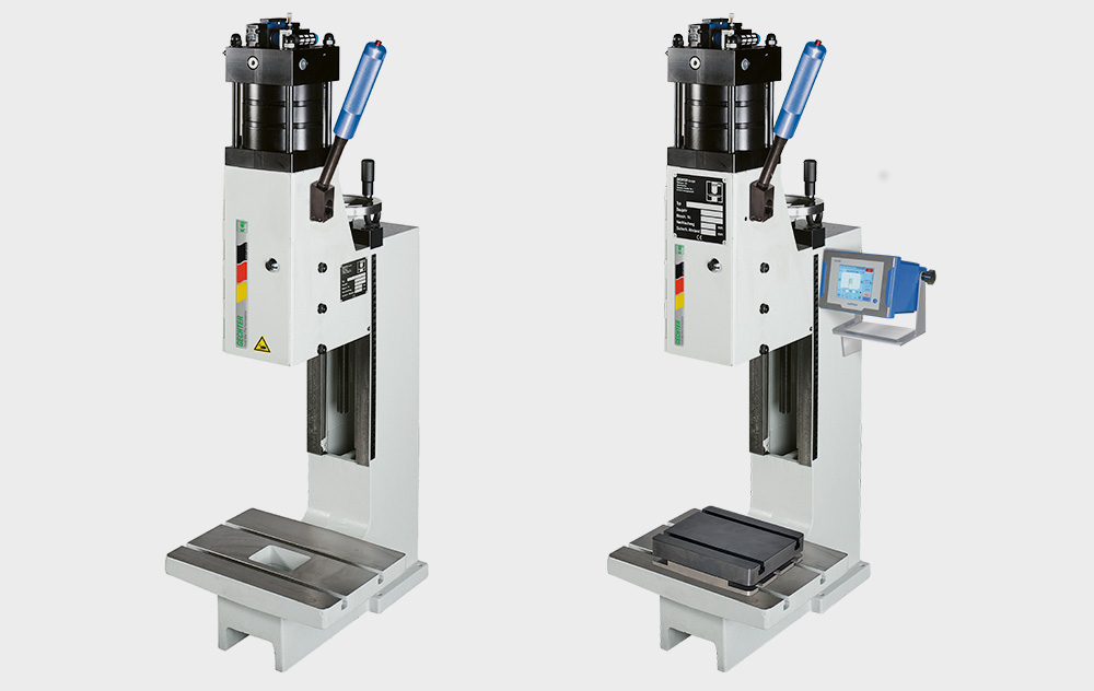 Pressette manuali assistite pneumaticamente Gechter - CAMAR