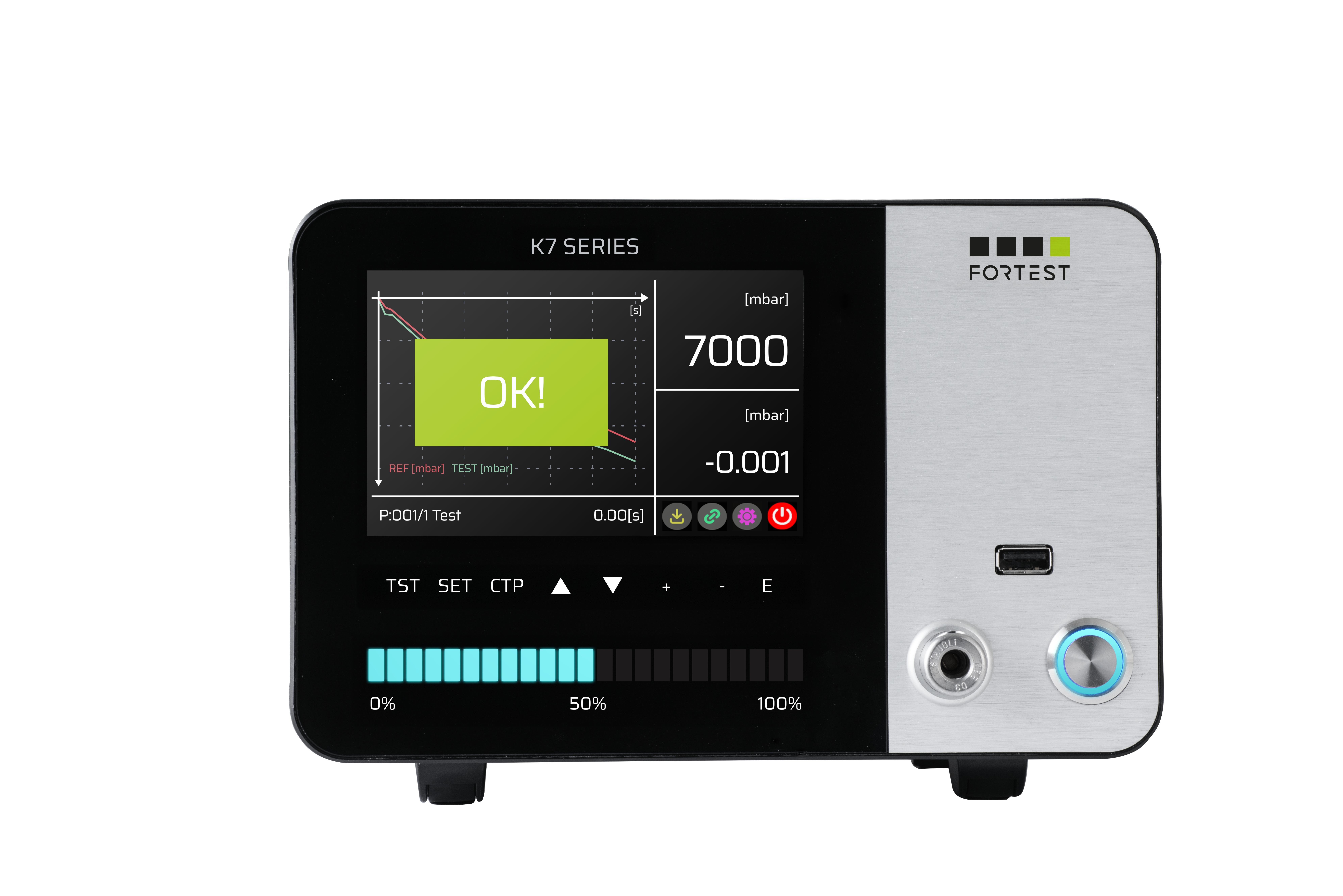 Strumento prova tenuta calo assoluto K7990