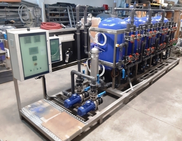 Impianto demineralizzatore 20-30 mc/ora