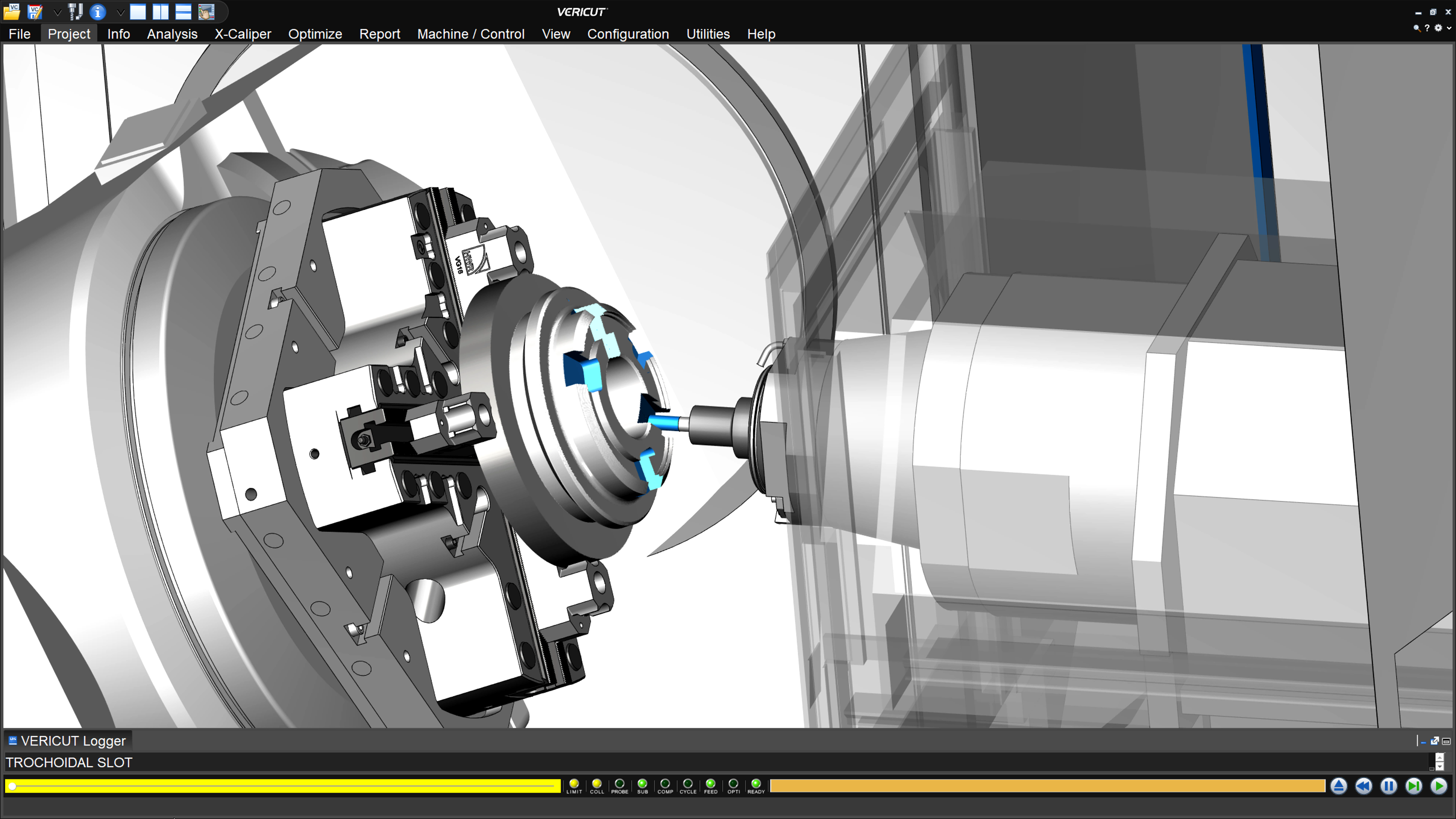 Vericut - Software di simulazione CNC superiore.