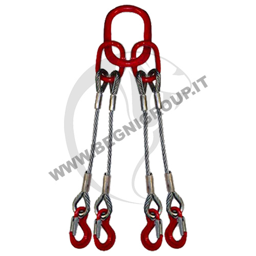 Brache in fune d'acciaio