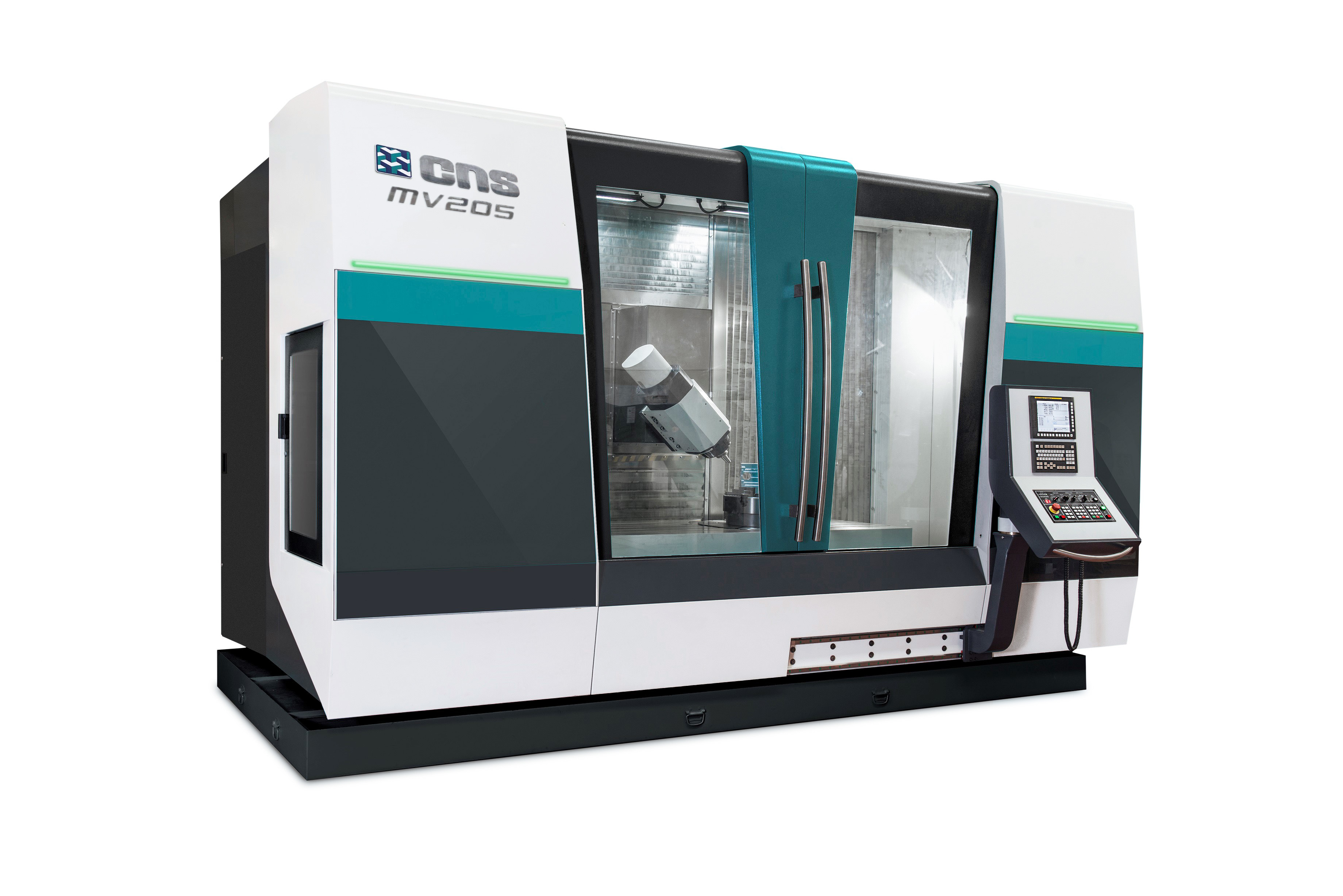 CENTRO DI LAVORO MONTANTE MOBILE 5 ASSI CNS mod. MV-205 CNC HEIDENHAIN SERIE 7