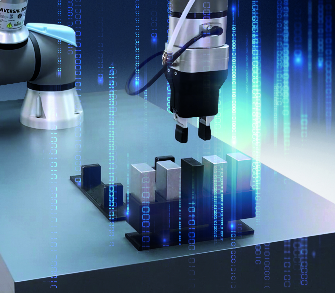 Pinza collaborativa parallela Serie CSSP