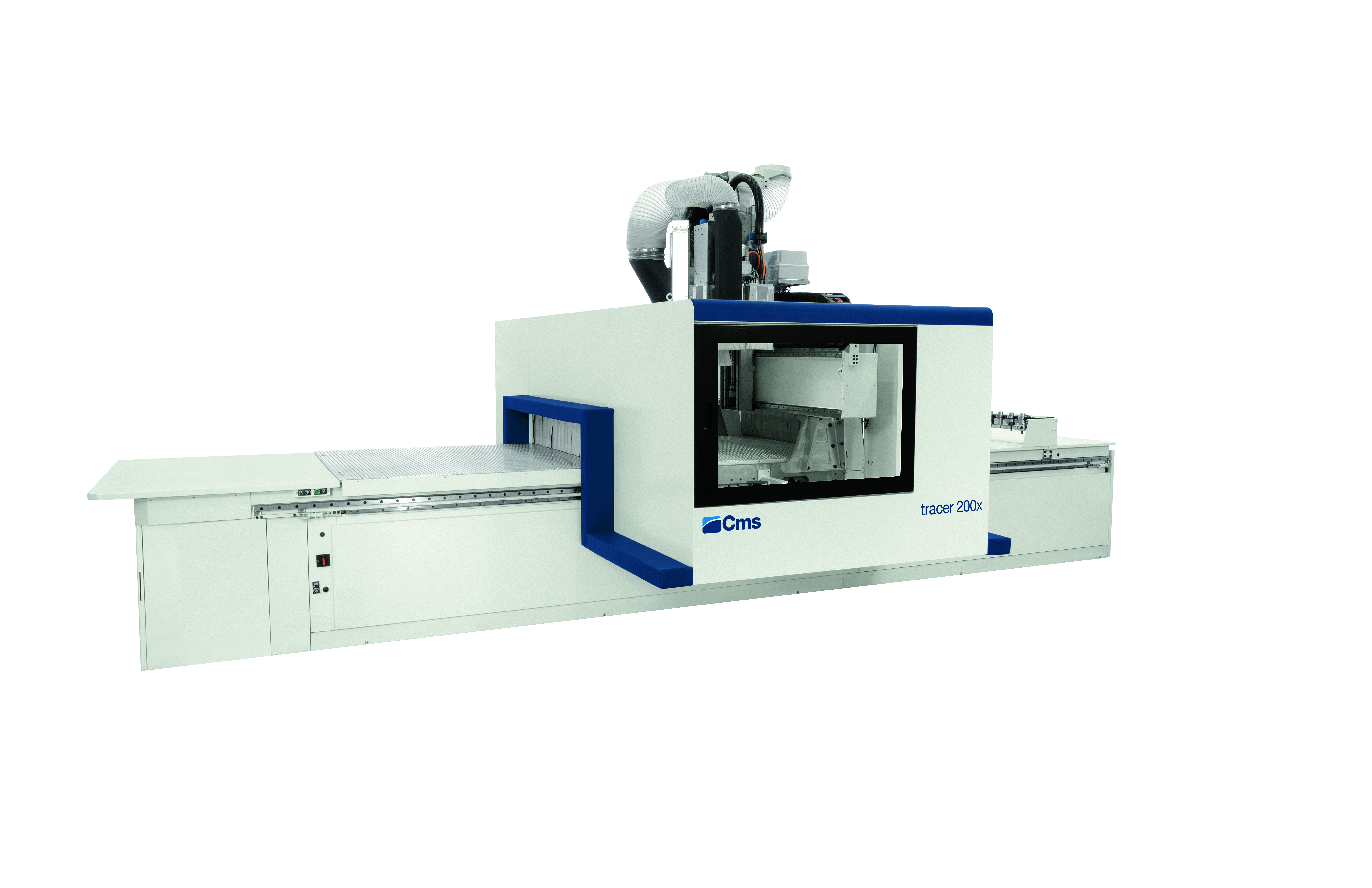 Tracer 200x: centri di lavoro CNC nesting per la lavorazione delle materie plastiche a 3 e 5 assi.