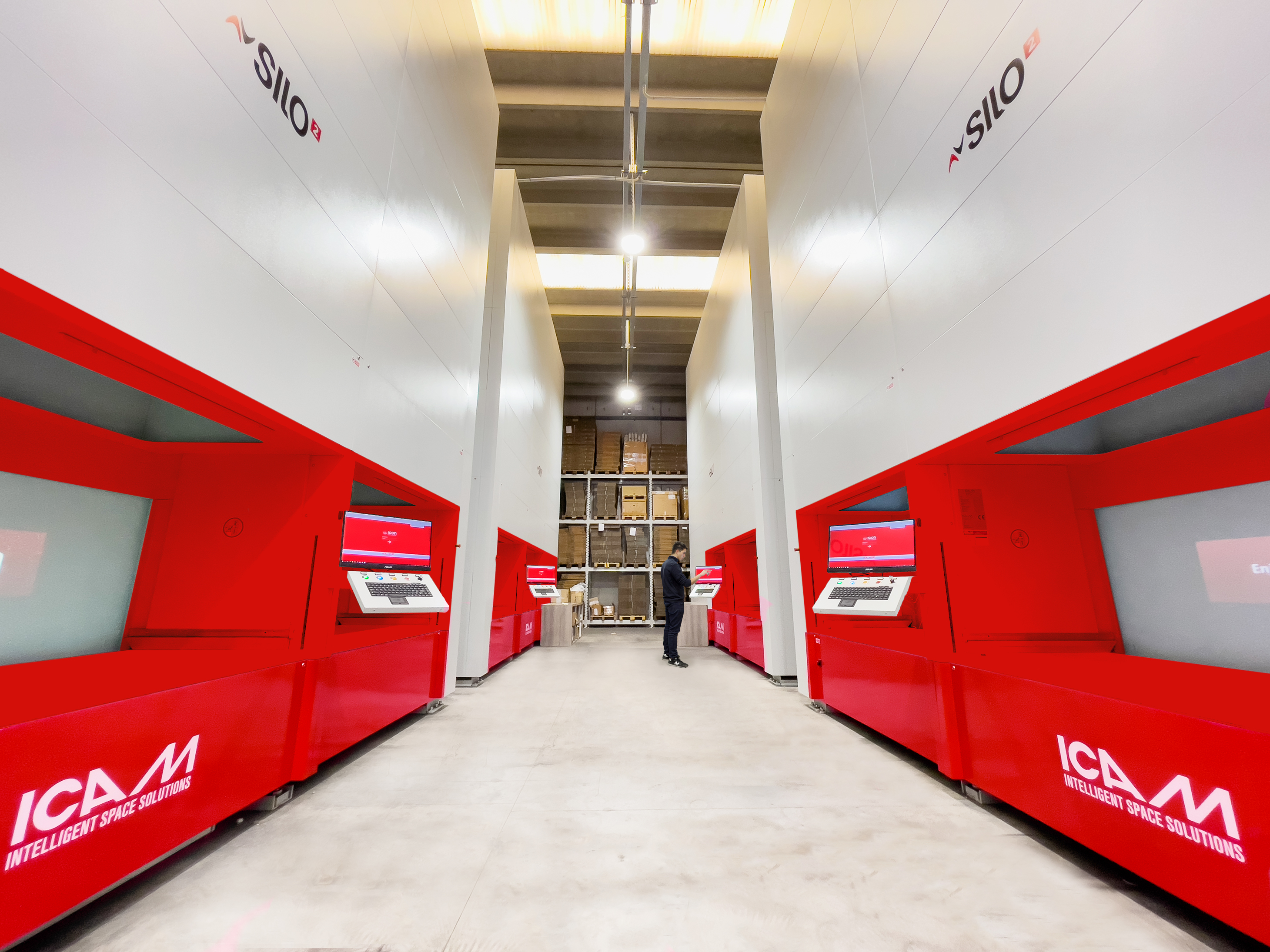 SILO², magazzino verticale automatico multi-colonna