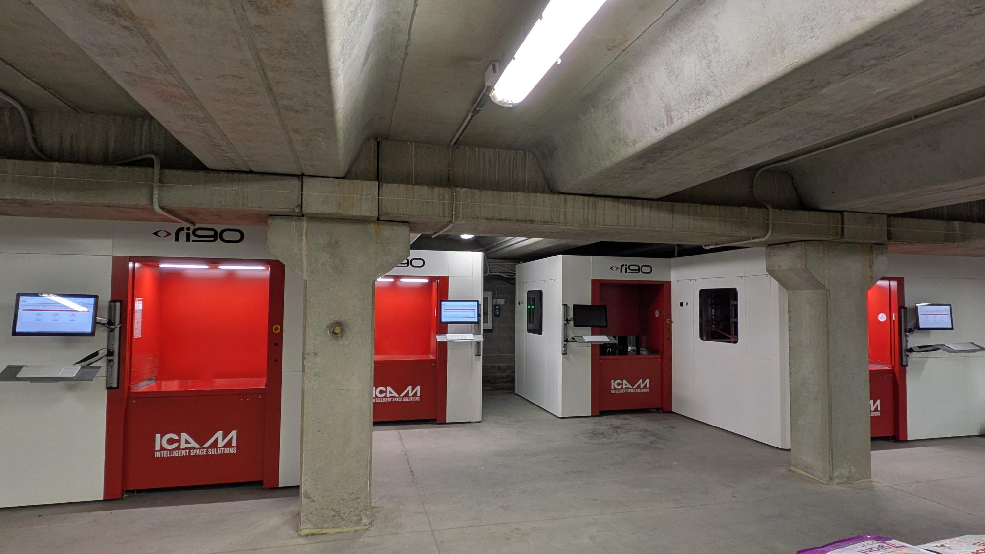 RIGO, il magazzino orizzontale automatico multi-colonna