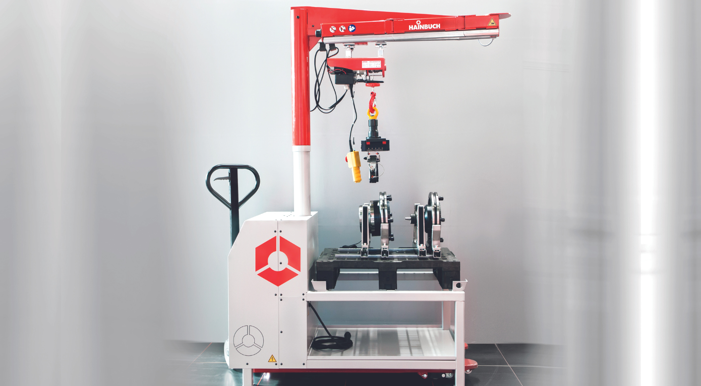 HANDLING LINE - sistema di trasporto, montaggio e stoccaggio HAINBUCH