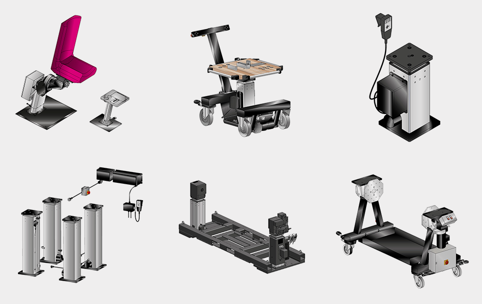 Sistemi di sollevamento Roemheld MODULOG - CAMAR