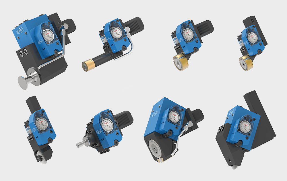 Utensili di rullatura a rullo singolo