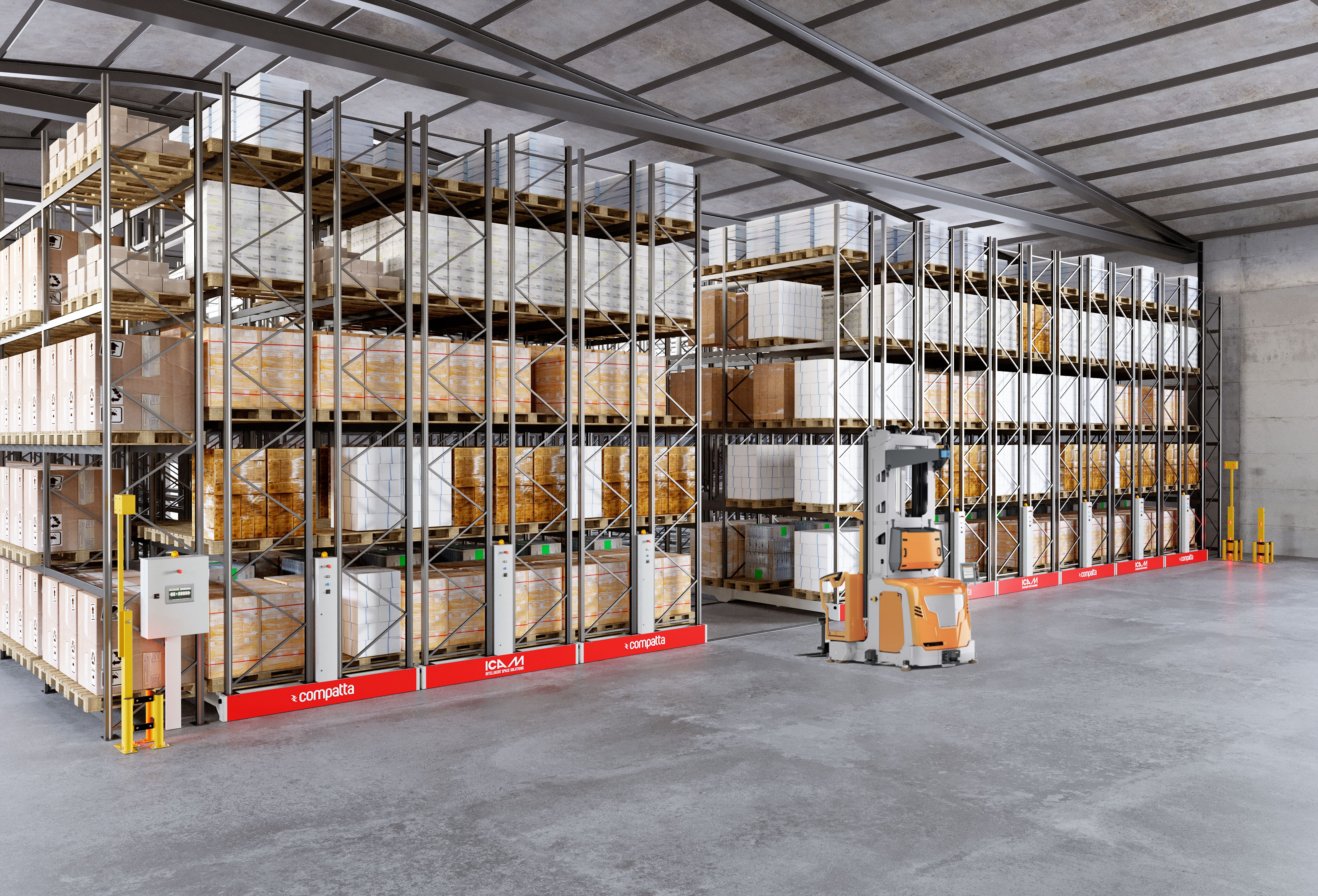 COMPATTA, il magazzino compattabile