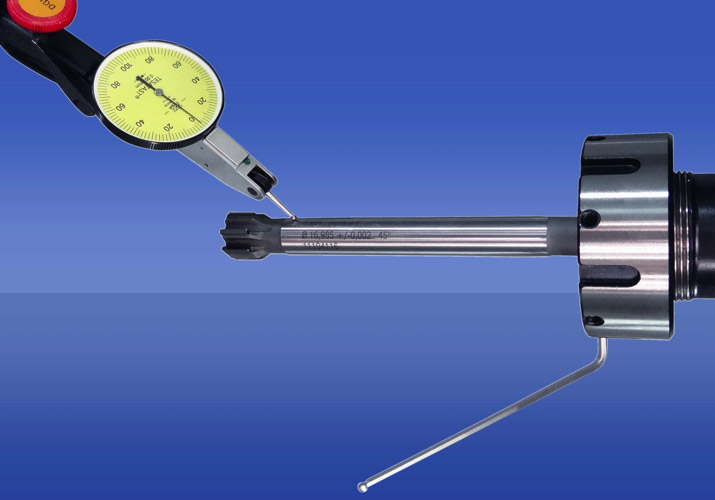 Ghiera azzeramento runout in macchina