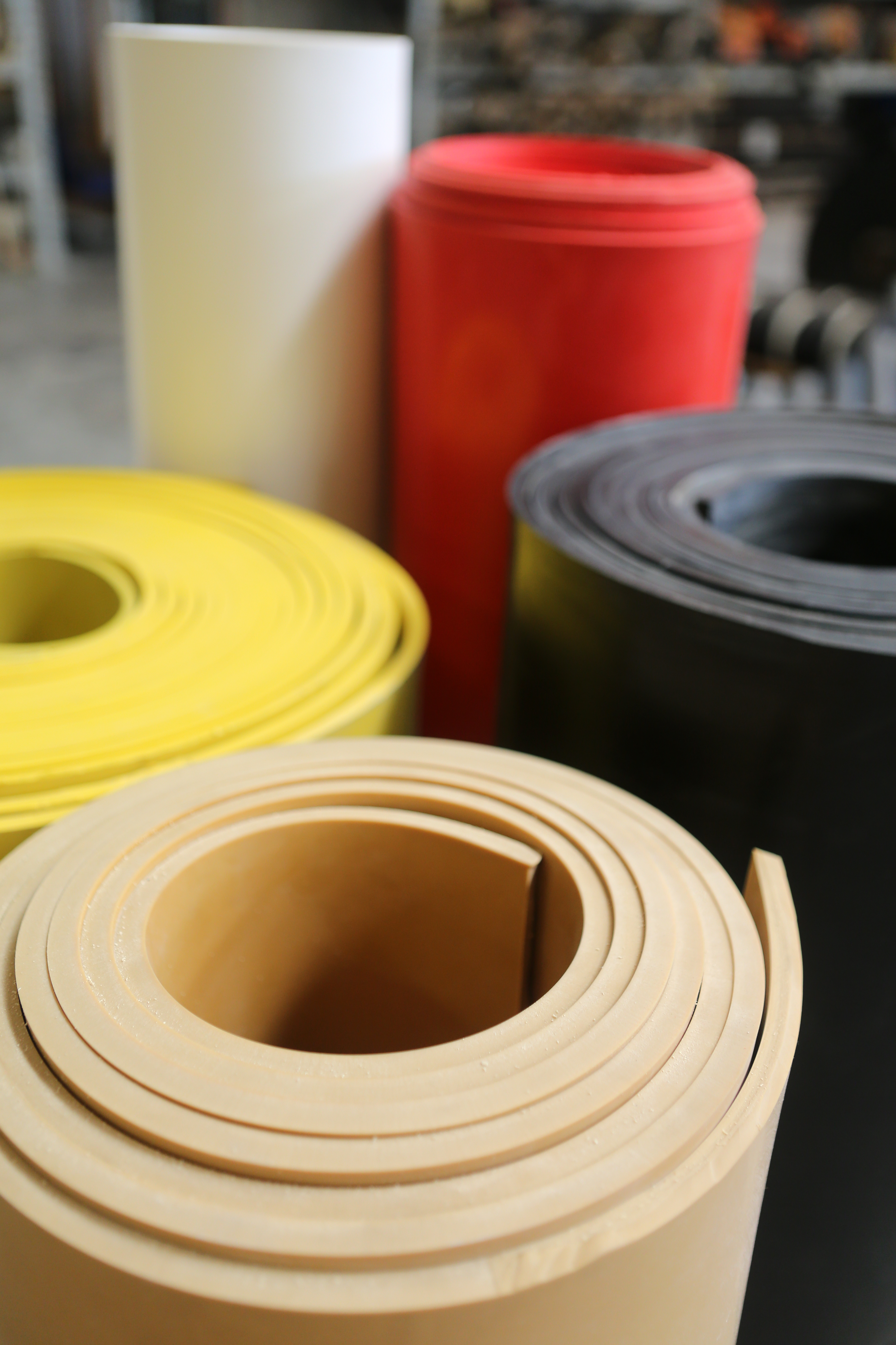 Lastre tecniche in elastomeri e termoplastici